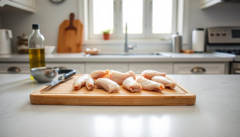 Boneless Chicken Wings Preparation Boneless Chicken Wings Preparation