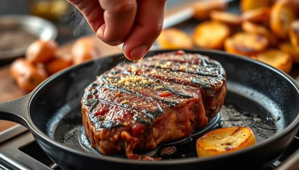 Grilled Steak and Potatoes Cooking Technique Grilled Steak and Potatoes Cooking Technique