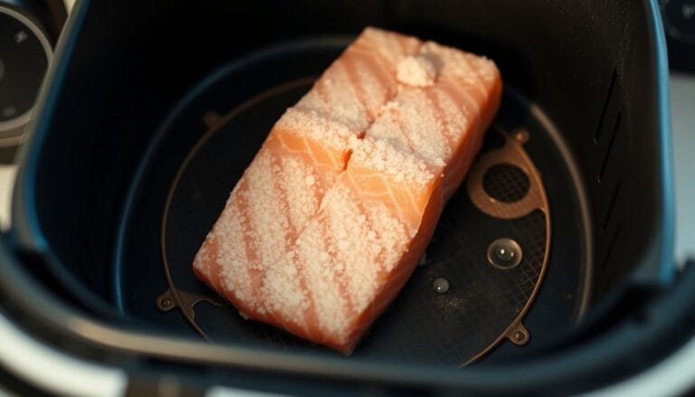 frozen salmon in air fryer