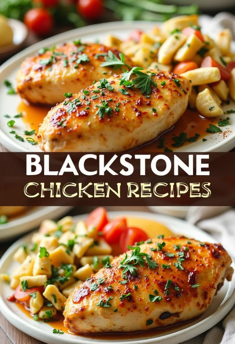 Blackstone Chicken Recipes 1