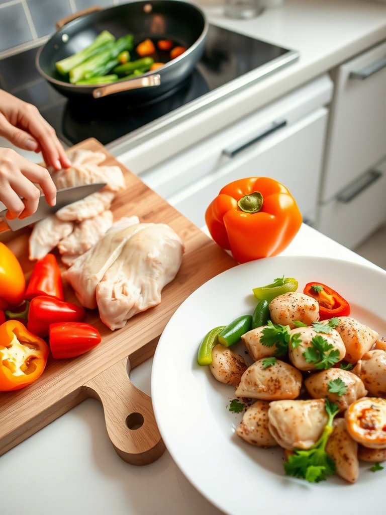 Chicken And Peppers1