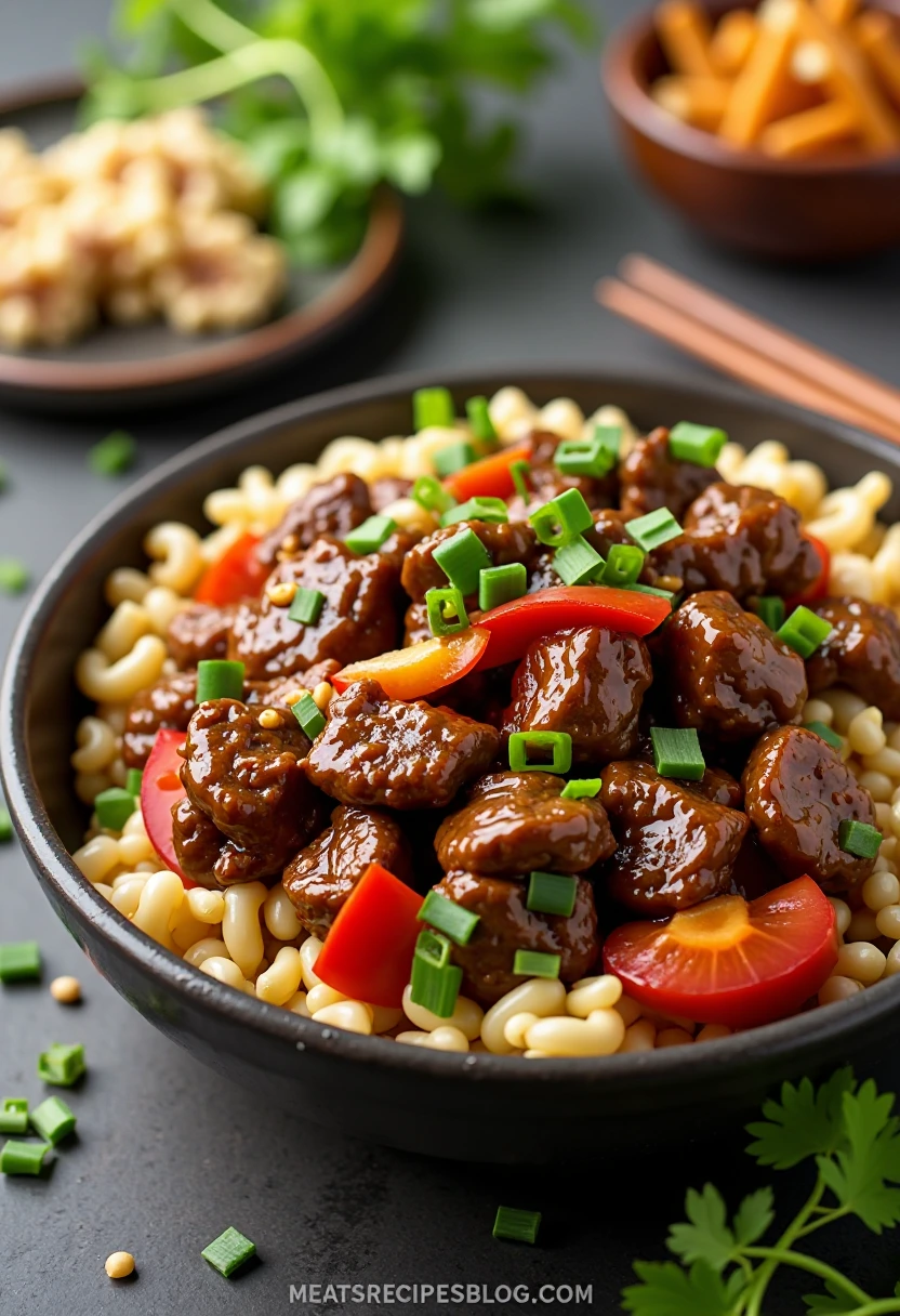 kung pao beef